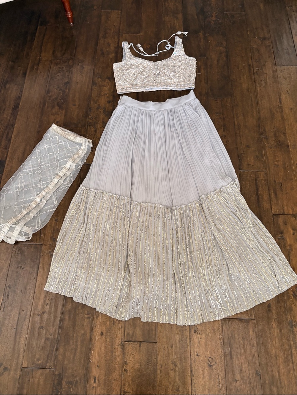 3 piece Indian Lengha Outfit